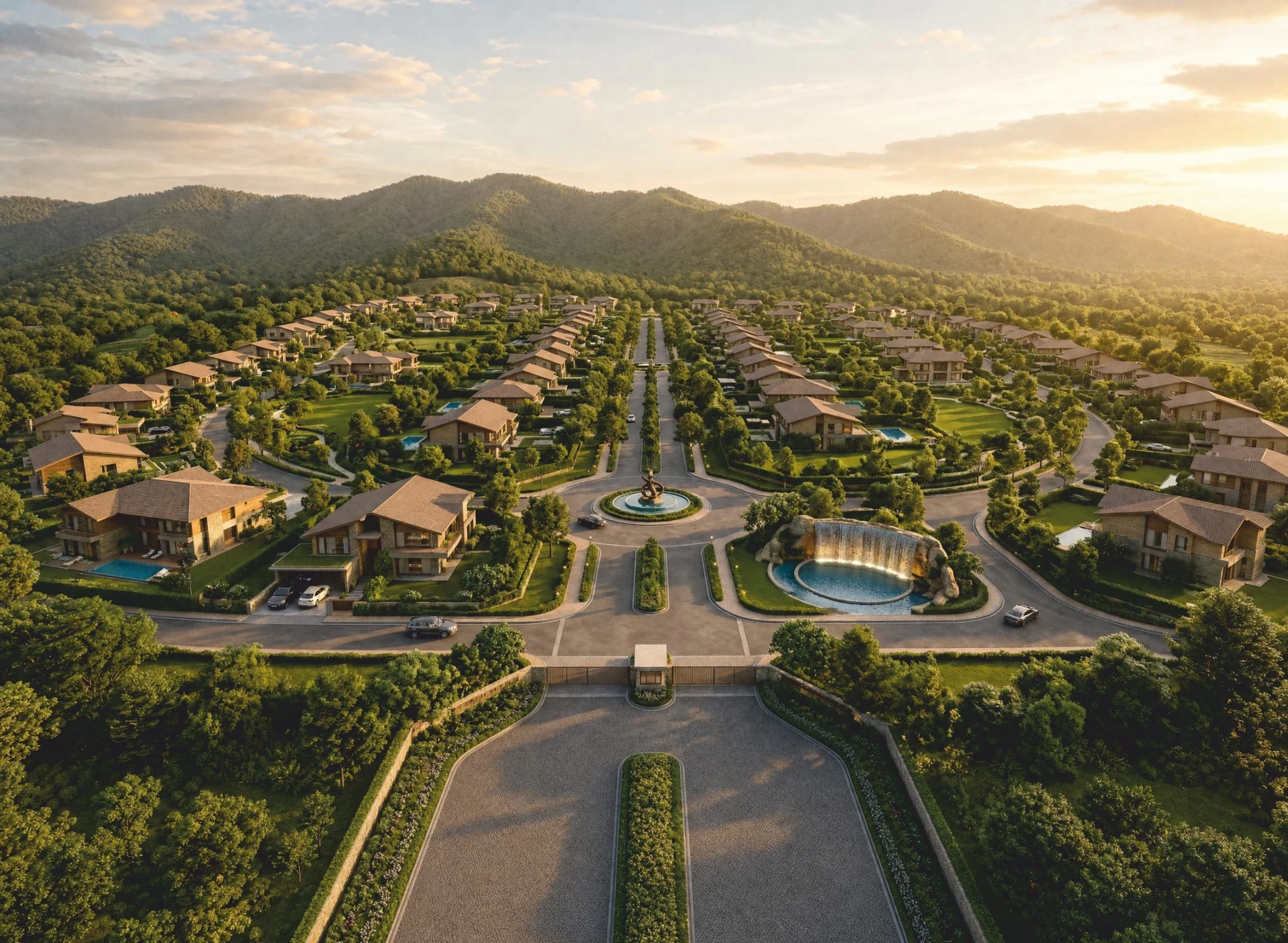 Lincoln Hills estate vision at the Shivalik foothills